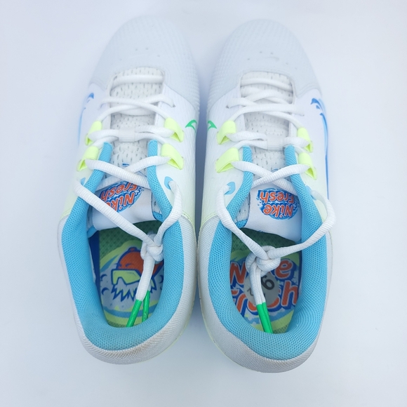 Nike Women's Size 9.5 Hyperdiamond 4 Pro MCS Softball Cleats FQ7729-100 New - Picture 4 of 6